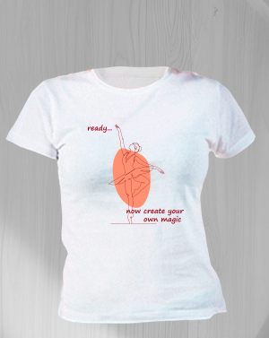 Camiseta mujer "Ballet"