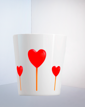 Maceta "Corazones"