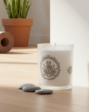 vela diseño mandala