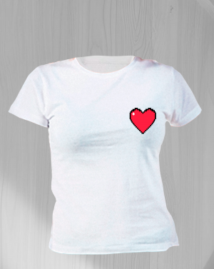 Camiseta mujer "Corazon"