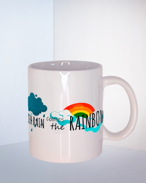 Taza cerámica "Rainbow"