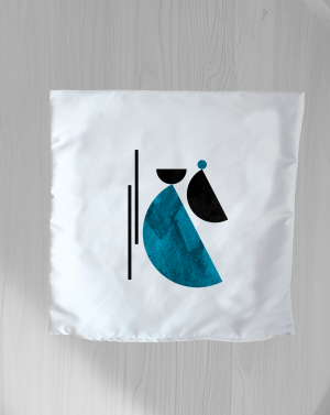 Cojin Abstracto "Viento"