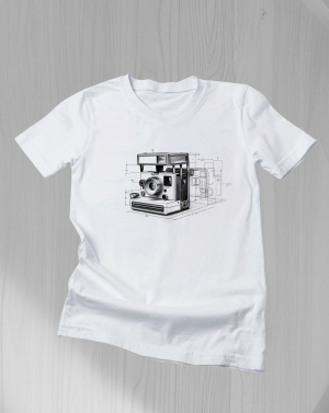 Camiseta hombre "Camara Retro"
