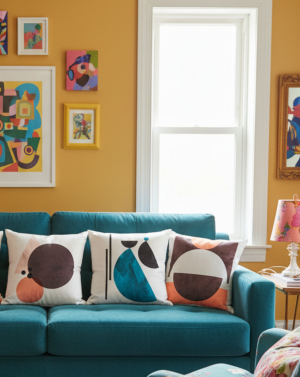 conjunto cojines Abstractos