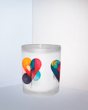 Vela Aromática "Corazones"