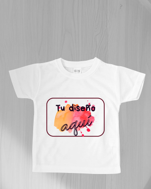 Camiseta Kids Personalizable
