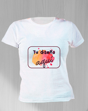 Camiseta Mujer Personalizable