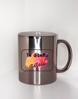 Taza Cromada Personalizable