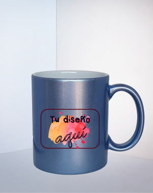 Taza Glitter Personalizable