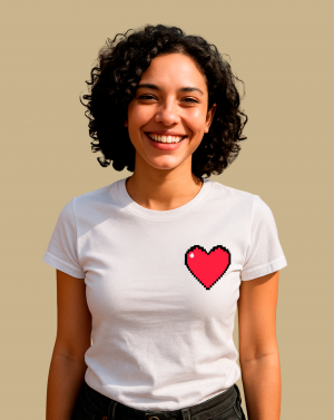 Camiseta mujer "Corazon"