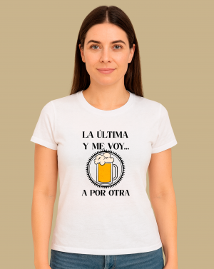 Camiseta mujer "Cerveza"