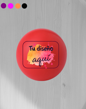 Pelota antiestrés personalizable